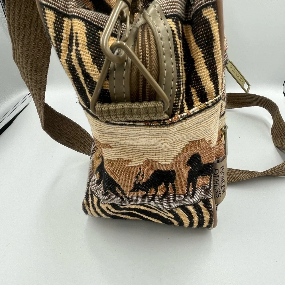 Pioneer Express Safari Tapestry Print Women’s Bag School College‎ Career Wild